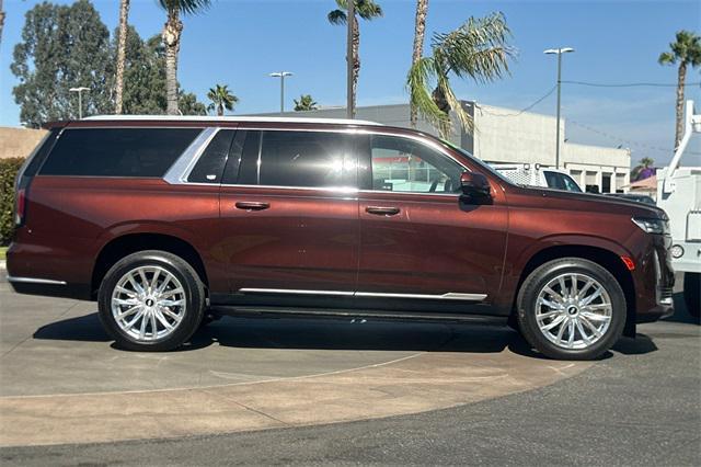 used 2023 Cadillac Escalade ESV car, priced at $81,316