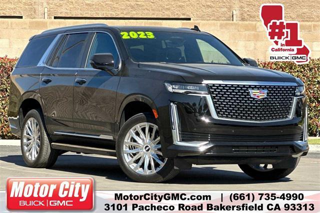 used 2023 Cadillac Escalade car, priced at $84,133