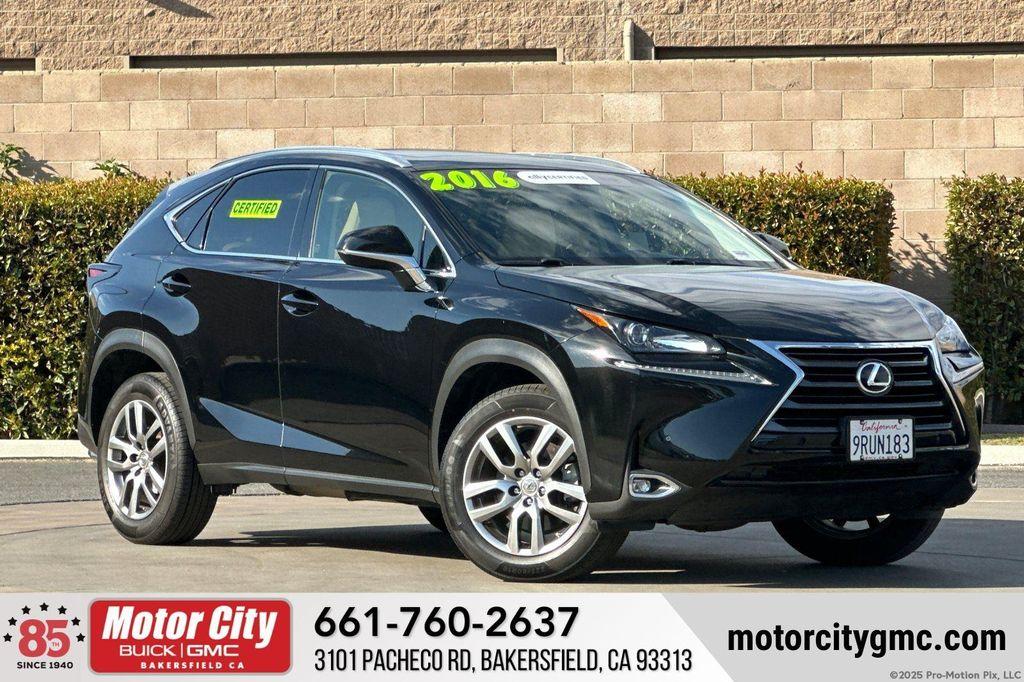 used 2016 Lexus NX 200t car, priced at $18,490