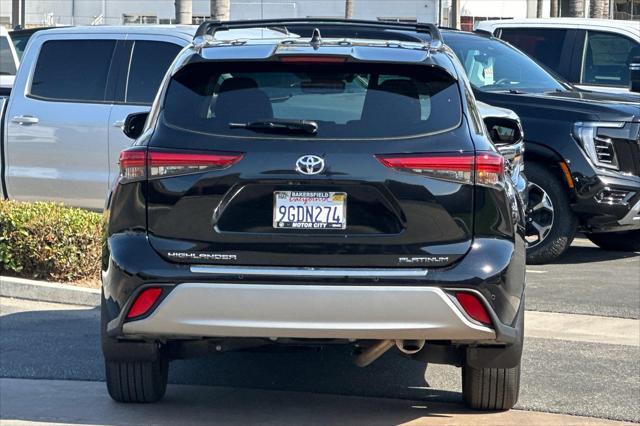 used 2023 Toyota Highlander car, priced at $45,453