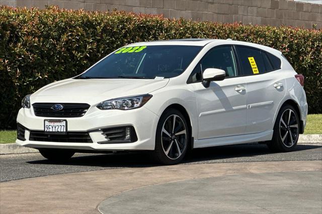 used 2023 Subaru Impreza car, priced at $24,999
