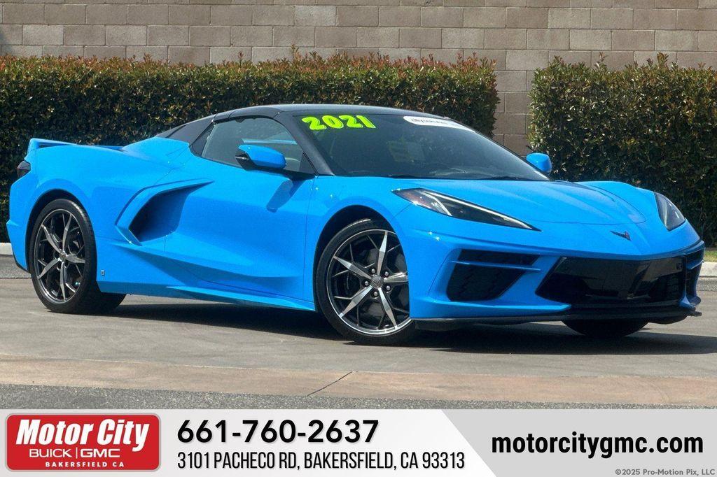 used 2021 Chevrolet Corvette car, priced at $74,290