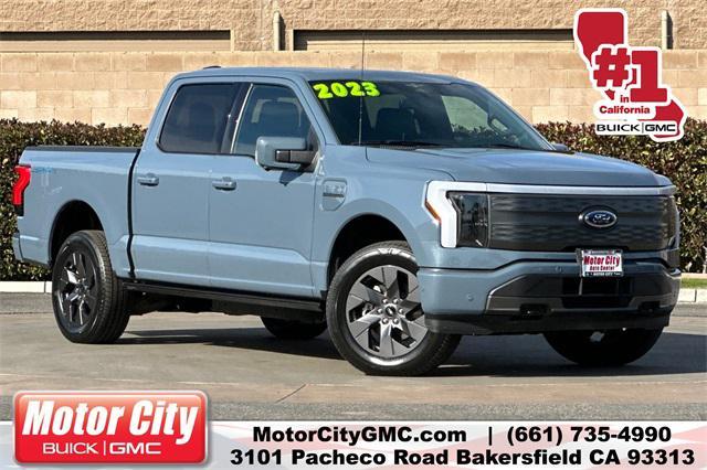 used 2023 Ford F-150 Lightning car, priced at $50,590