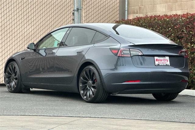 used 2022 Tesla Model 3 car, priced at $32,494