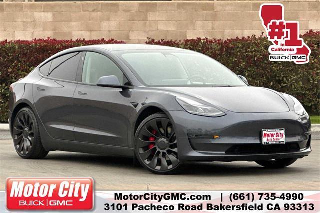 used 2022 Tesla Model 3 car, priced at $32,494