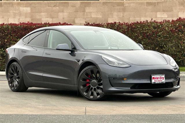 used 2022 Tesla Model 3 car, priced at $32,494