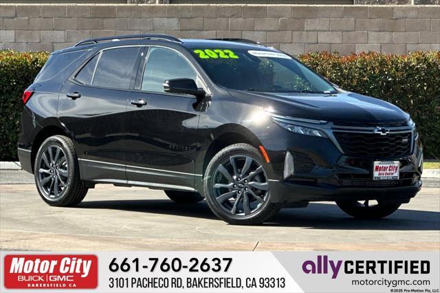 used 2022 Chevrolet Equinox car, priced at $29,225