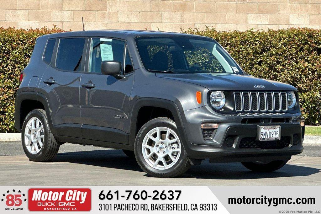 used 2023 Jeep Renegade car, priced at $23,627