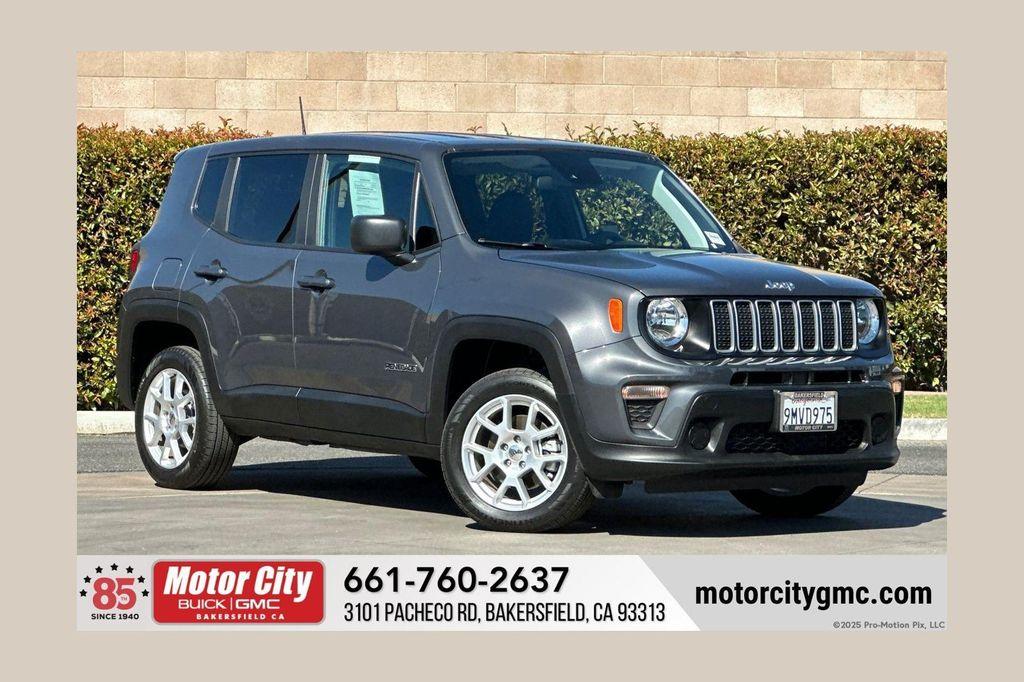 used 2023 Jeep Renegade car, priced at $23,627