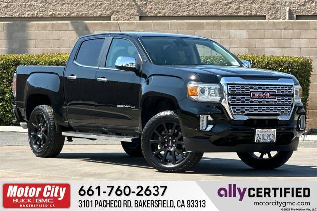 used 2021 GMC Canyon car, priced at $34,599