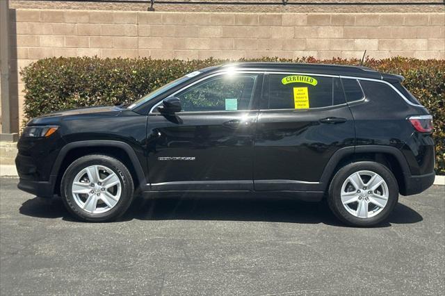 used 2022 Jeep Compass car, priced at $22,119