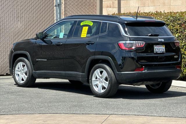 used 2022 Jeep Compass car, priced at $22,119