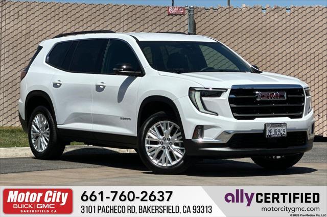 used 2024 GMC Acadia car, priced at $41,986