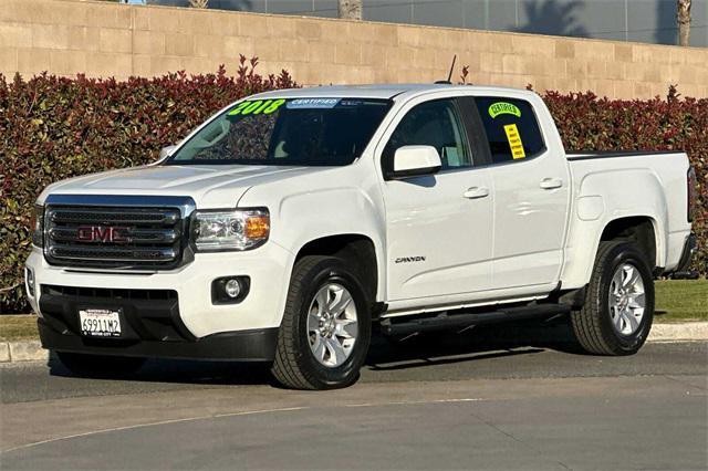 used 2018 GMC Canyon car, priced at $22,370