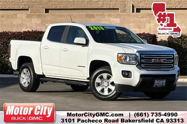 used 2018 GMC Canyon car, priced at $22,370