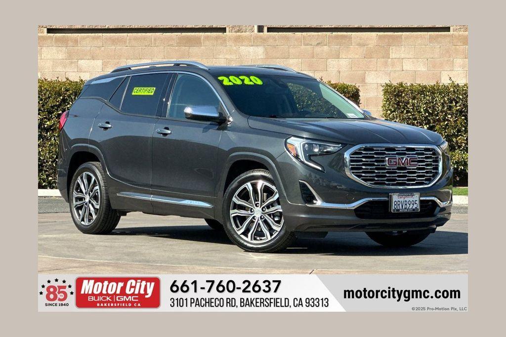 used 2020 GMC Terrain car, priced at $25,495