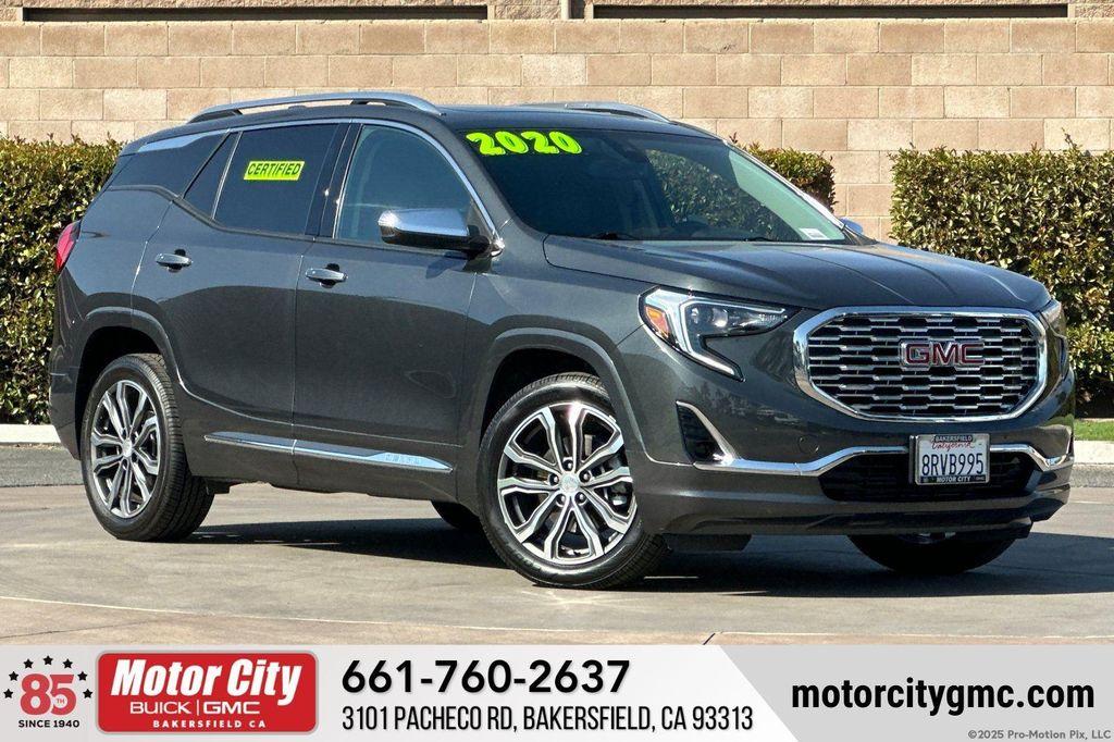 used 2020 GMC Terrain car, priced at $27,589