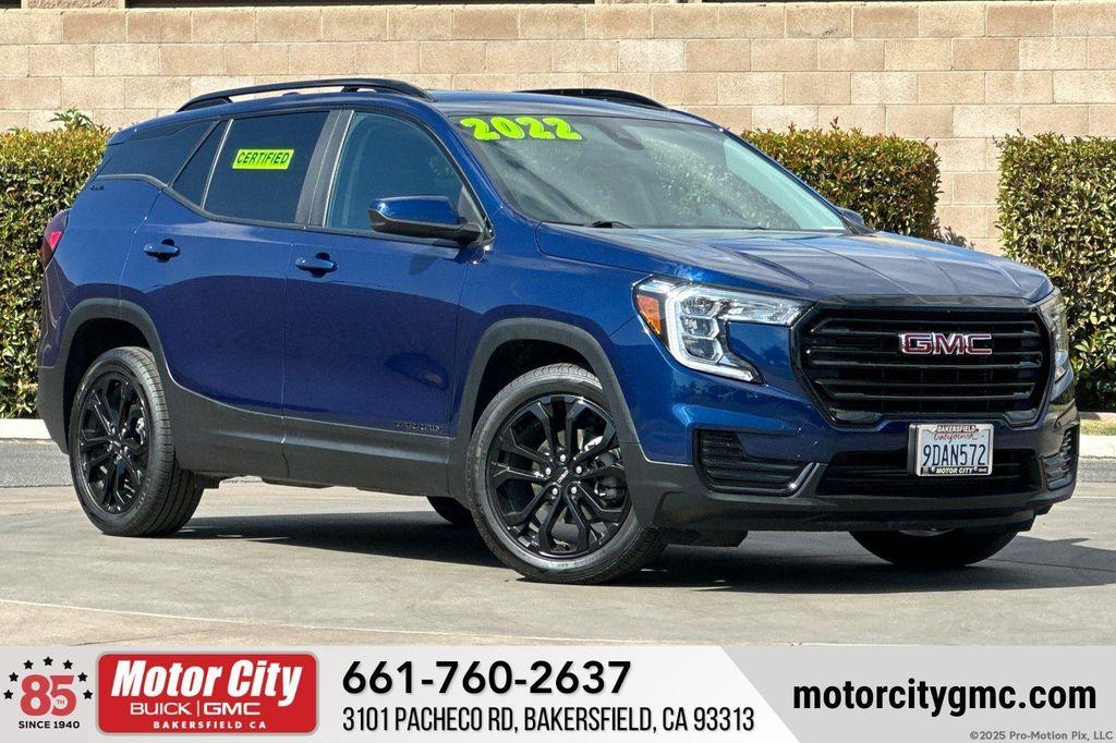 used 2022 GMC Terrain car, priced at $21,490