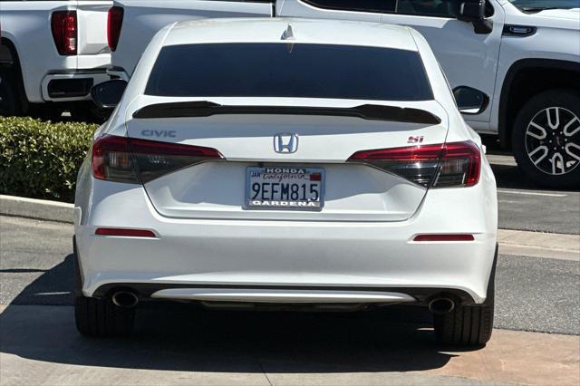 used 2023 Honda Civic Si car, priced at $30,499