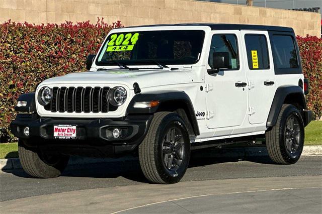 used 2024 Jeep Wrangler car, priced at $39,937