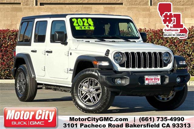 used 2024 Jeep Wrangler car, priced at $39,937