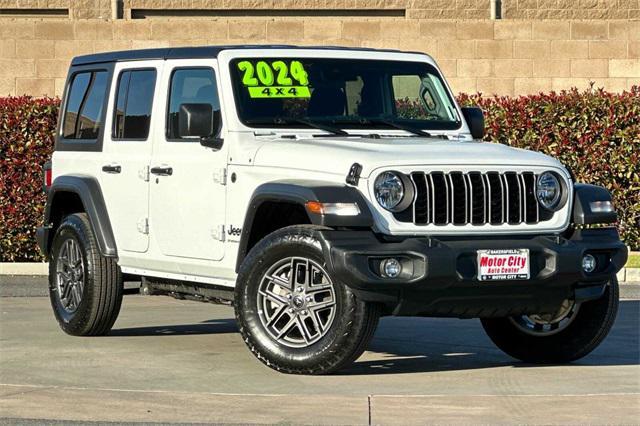 used 2024 Jeep Wrangler car, priced at $39,937