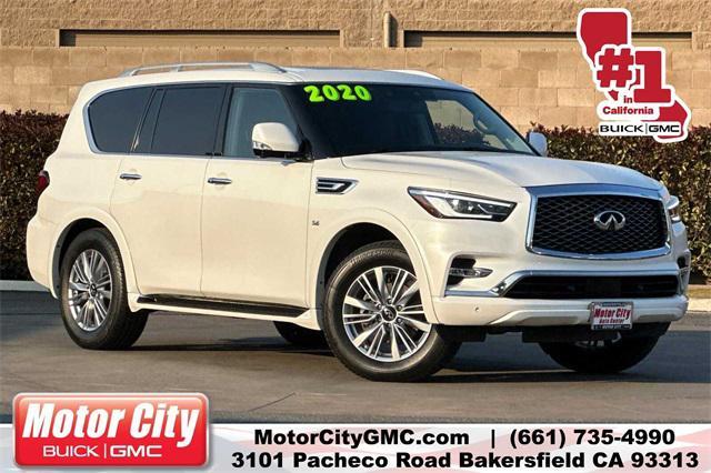 used 2020 INFINITI QX80 car, priced at $27,890