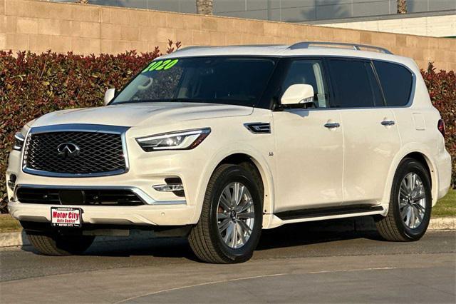 used 2020 INFINITI QX80 car, priced at $27,890