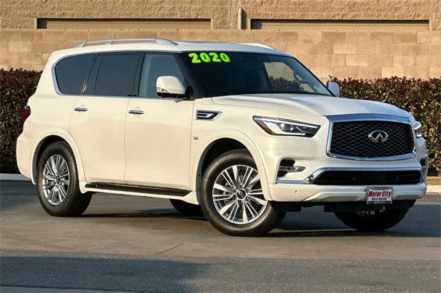 used 2020 INFINITI QX80 car, priced at $27,890