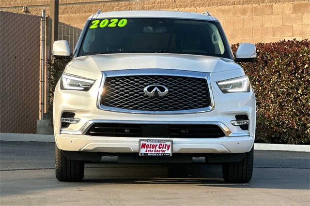 used 2020 INFINITI QX80 car, priced at $27,890