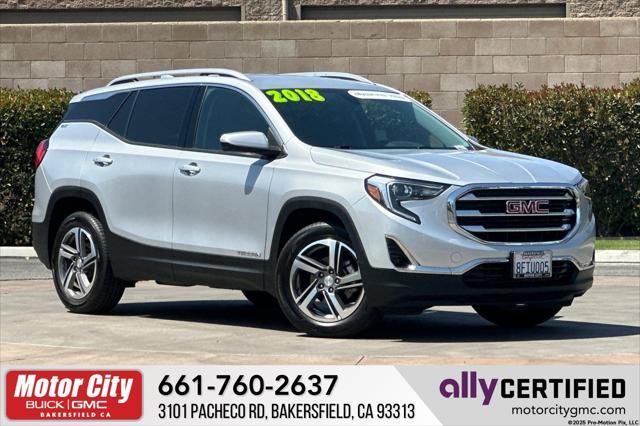 used 2018 GMC Terrain car, priced at $21,255