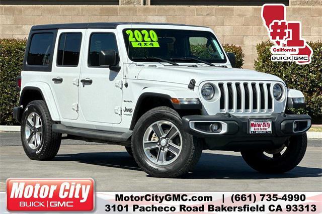 used 2020 Jeep Wrangler Unlimited car, priced at $31,290