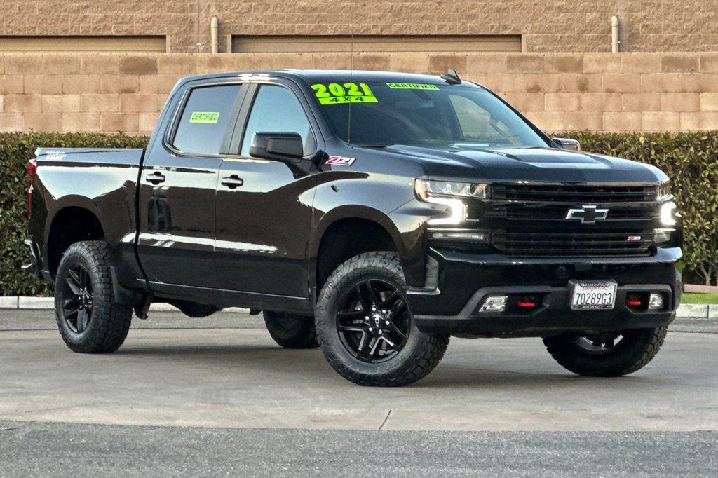 used 2021 Chevrolet Silverado 1500 car, priced at $45,879