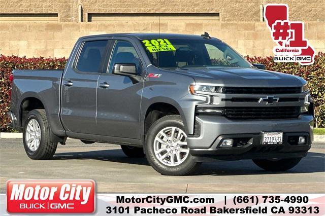 used 2021 Chevrolet Silverado 1500 car, priced at $38,455