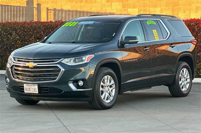 used 2021 Chevrolet Traverse car, priced at $26,333