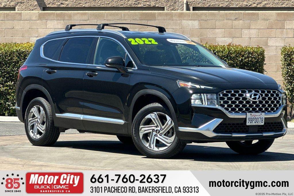 used 2022 Hyundai Santa Fe car, priced at $19,195