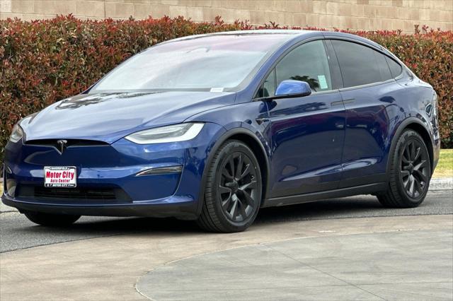 used 2022 Tesla Model X car, priced at $54,219