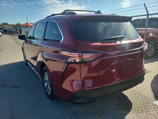 used 2021 Toyota Sienna car, priced at $33,999