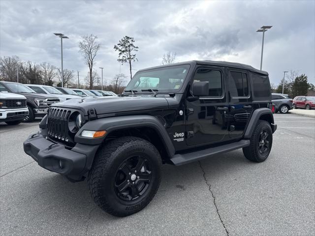 used 2020 Jeep Wrangler Unlimited car, priced at $22,994