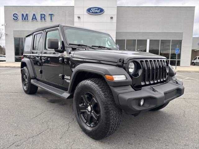 used 2020 Jeep Wrangler Unlimited car, priced at $22,994