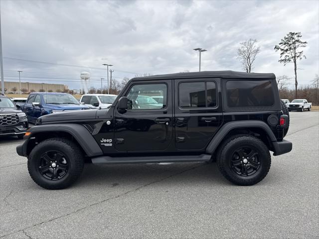 used 2020 Jeep Wrangler Unlimited car, priced at $22,994