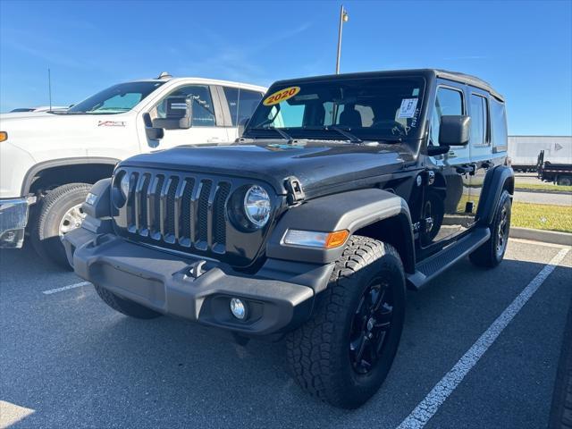 used 2020 Jeep Wrangler Unlimited car, priced at $23,997