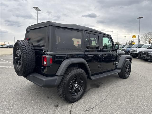 used 2020 Jeep Wrangler Unlimited car, priced at $22,994