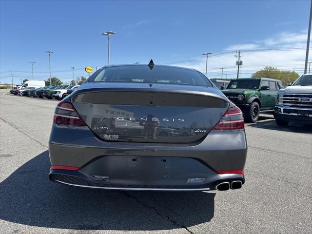 used 2023 Genesis G70 car, priced at $27,297
