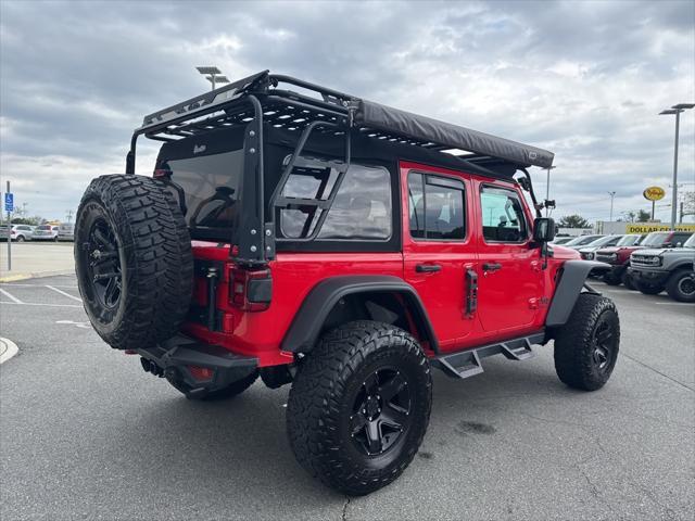 used 2018 Jeep Wrangler Unlimited car, priced at $28,496