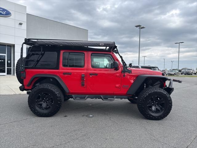used 2018 Jeep Wrangler Unlimited car, priced at $28,496