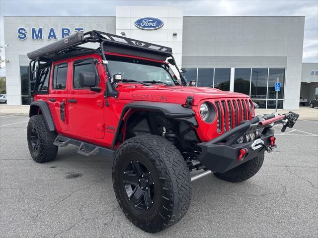 used 2018 Jeep Wrangler Unlimited car, priced at $28,496