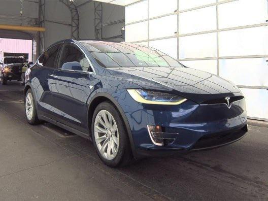 used 2017 Tesla Model X car, priced at $20,999