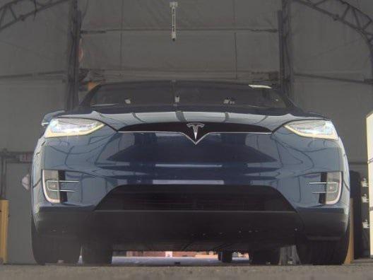 used 2017 Tesla Model X car, priced at $20,999