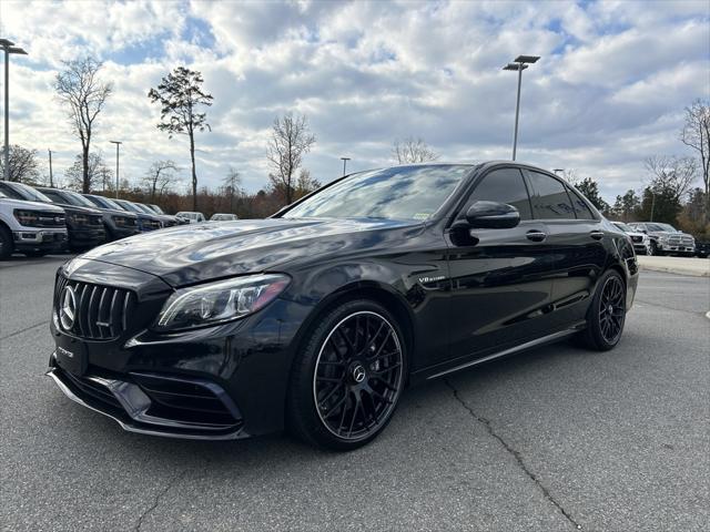 used 2019 Mercedes-Benz AMG C 63 car, priced at $43,995